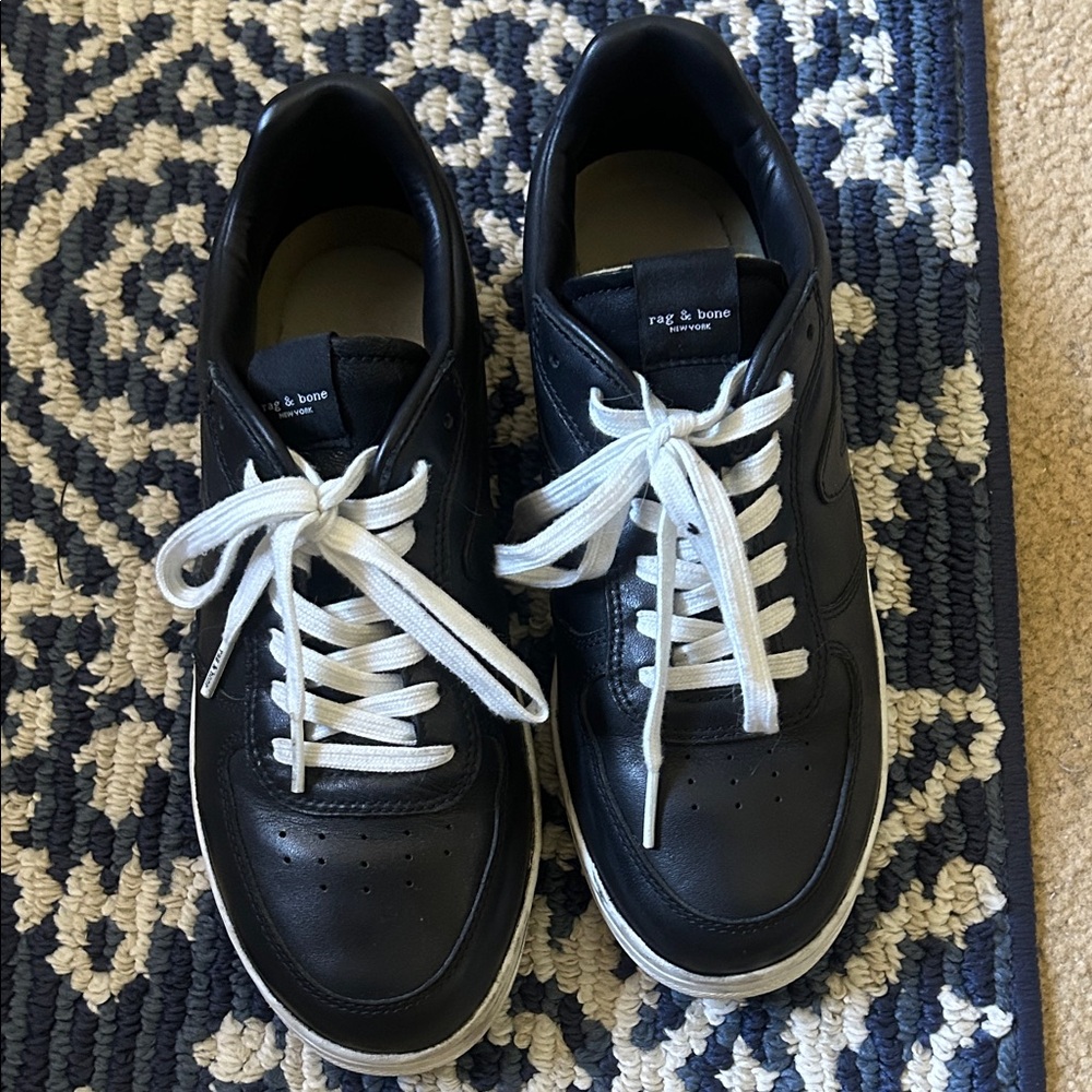 rag & bone Black and White Sneakers